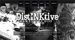 Desktop Screenshot of distinktiveartsstudio.com